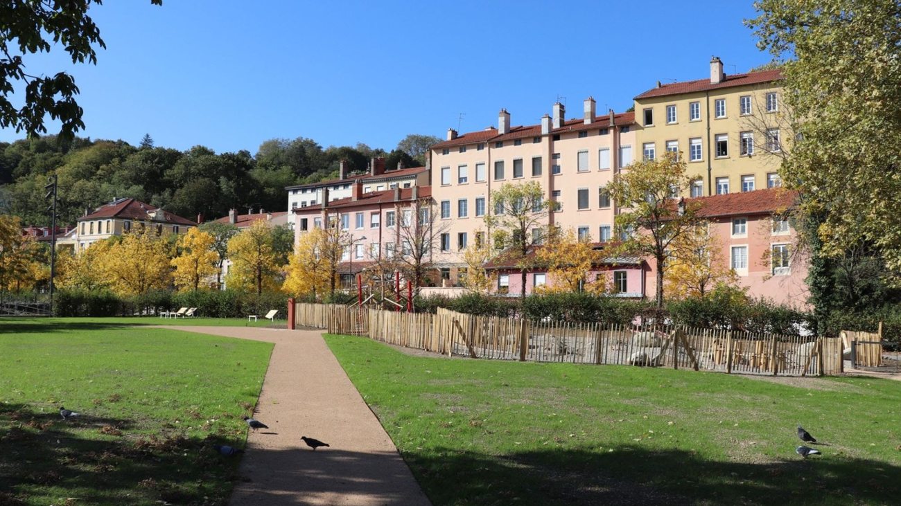 Jardin paysager à Caluire-et-Cuire