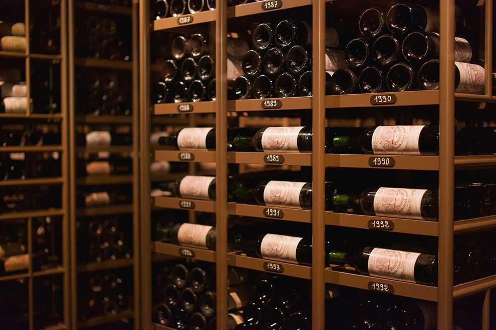 Le comptoir à vins