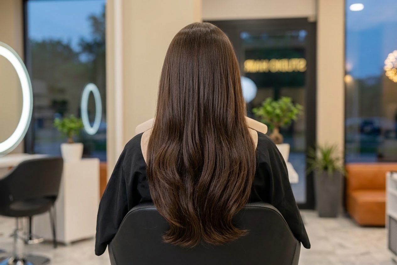 Balayage réalisé chez Studio Hair